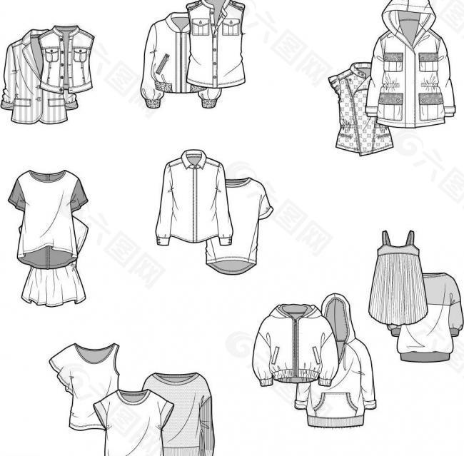服裝款式圖片