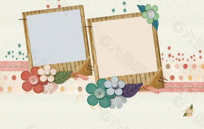 唯美相冊模板圖片