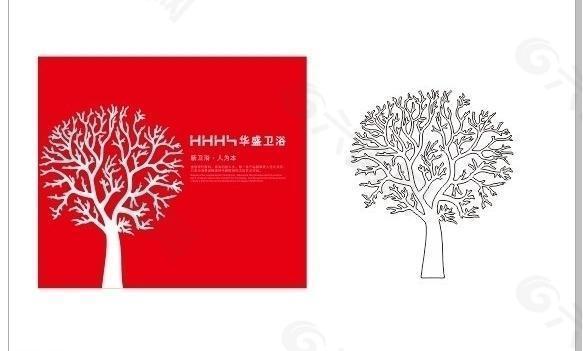 華盛衛(wèi)浴樹(shù)形圖片