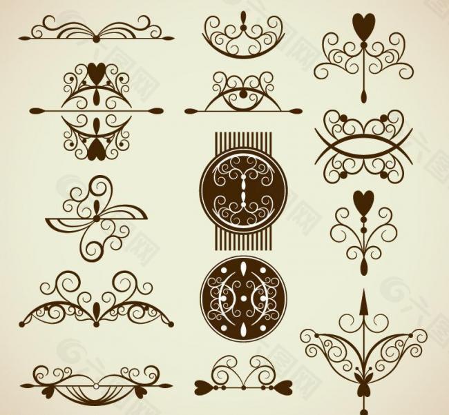 歐式 花紋 歐式花紋圖片