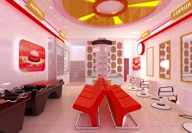 理發(fā)店設(shè)計(jì)效果圖圖片