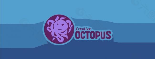 章魚logo圖片