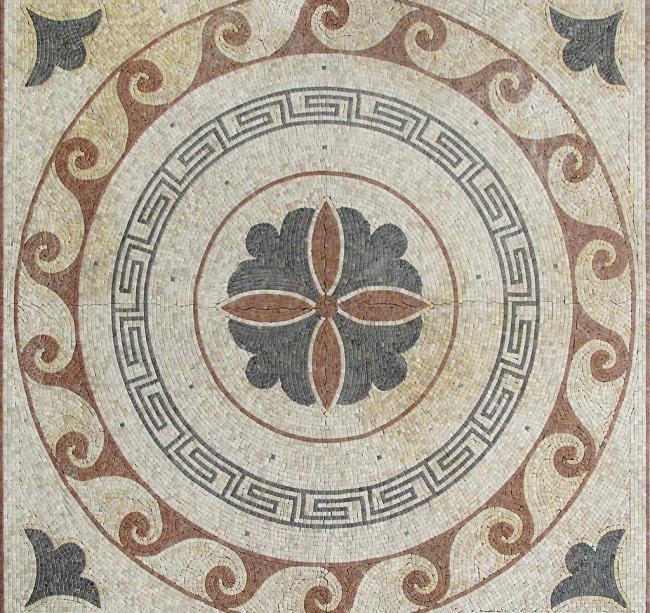 裝飾馬賽克拼花紋理圖片