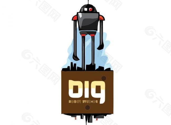 機器人logo圖片