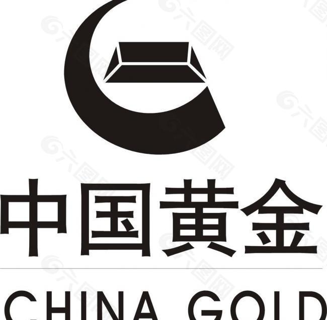 好看的平面广告 素材模板下载,本次平面广告 作品主题是 中国黄金logo