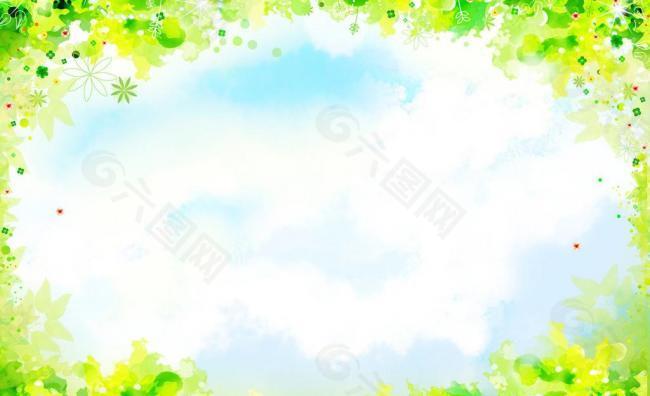 綠色背景圖片