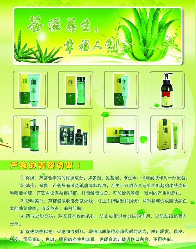 木立蘆薈彩頁圖片
