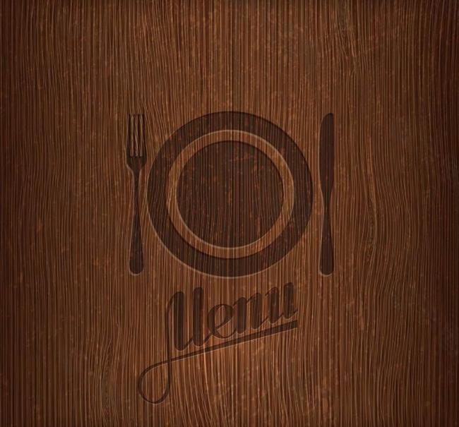 西餐廳菜單封面圖片