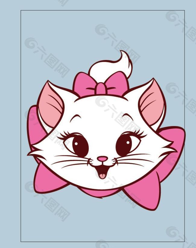 卡通小猫平面广告素材免费下载(图片编号:288255)