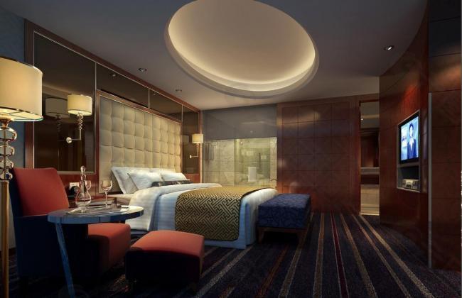 酒店臥室效果圖圖片