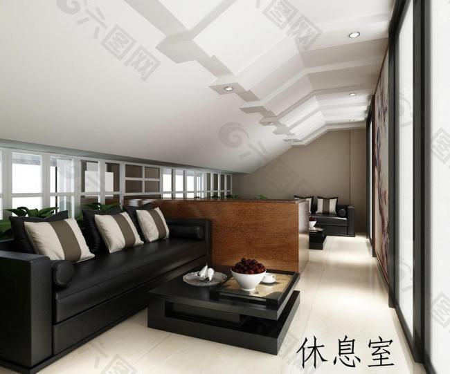 辦公樓休息間圖片