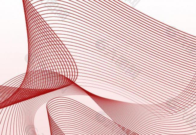 曲線絲網筆刷圖片