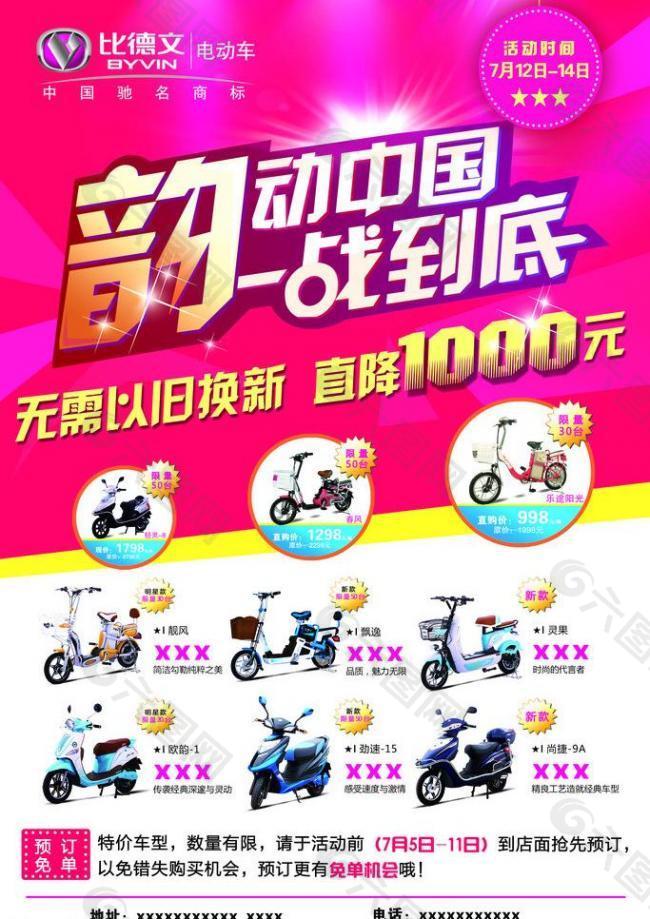 比德文電動車圖片