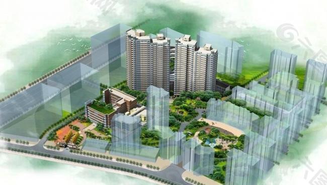 室外3d效果圖圖片