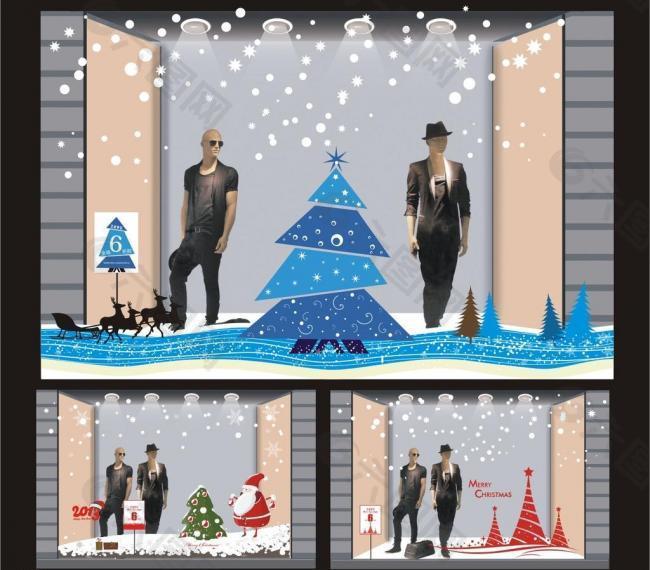 櫥窗玻璃設計圖片