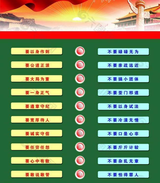 制度牌圖片