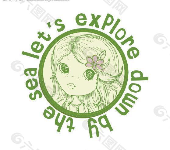 女孩頭像圖片