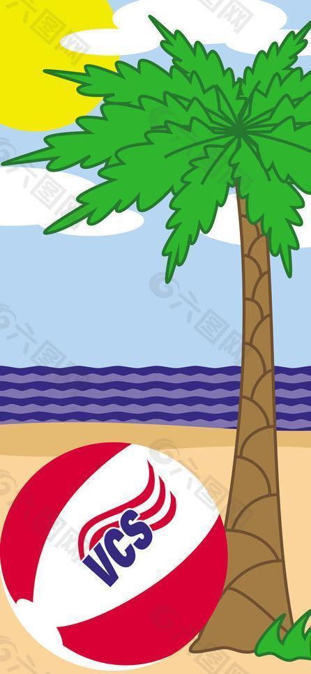 動(dòng)漫海邊圖片