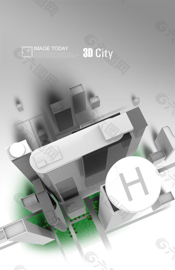 高清PSD分層素材3D模型