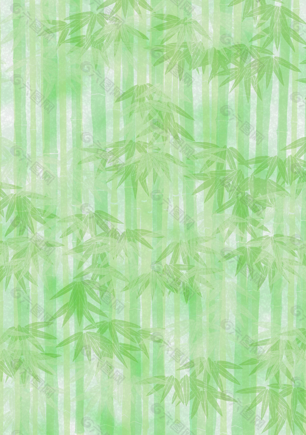 竹子林底纹花纹素材
