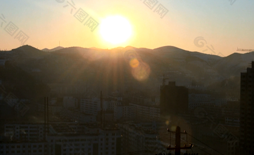 太陽(yáng)落山