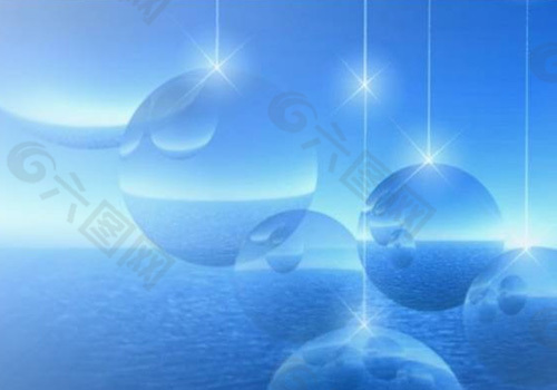 海玻璃球PPT