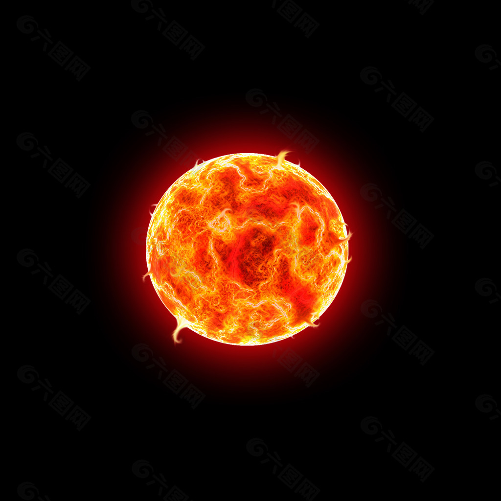 太陽(yáng)近照psd分層