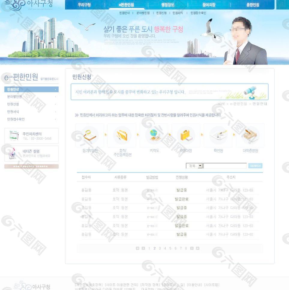 商業(yè)網(wǎng)站模板圖片