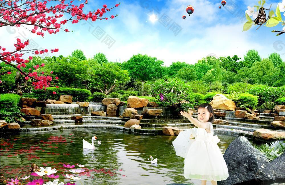 藍(lán)天白云圖片