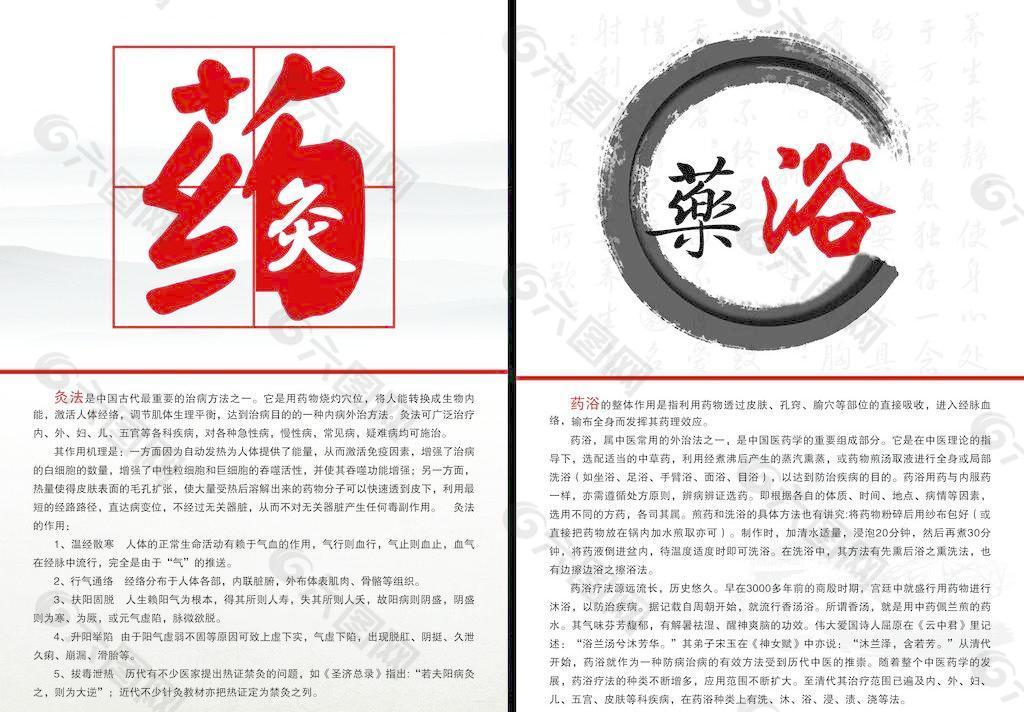 藥灸 藥浴圖片