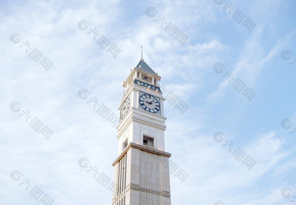 歐式鐘塔圖片