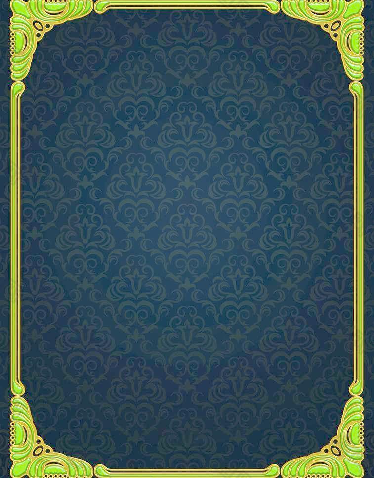 金色歐式邊框圖片