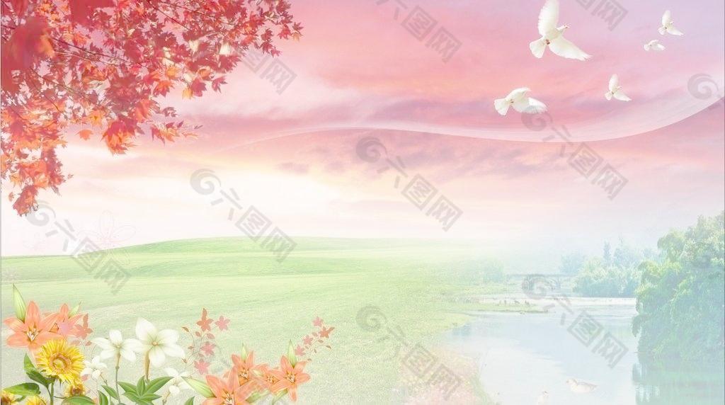 溫馨風(fēng)景畫圖片