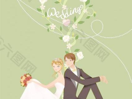 婚禮矢量圖形4