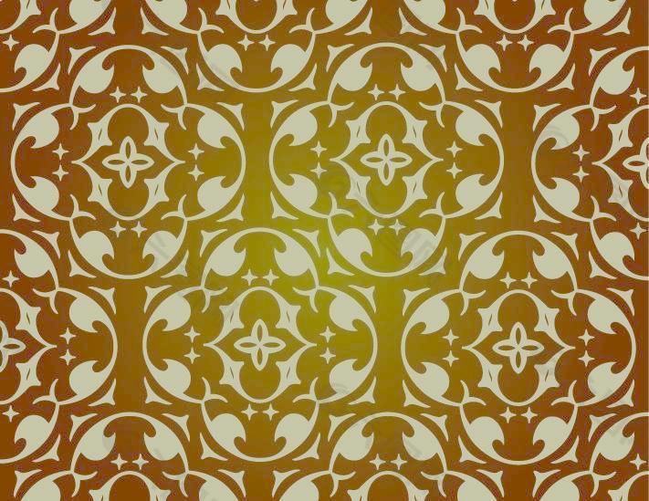 無縫歐式花紋圖片