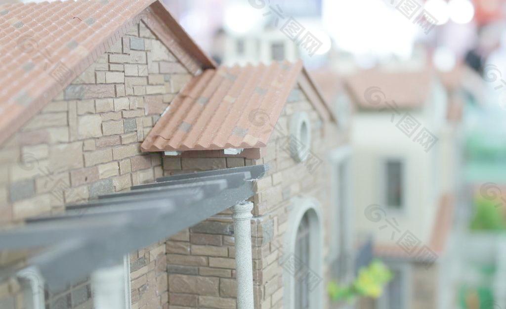 歐式 建筑模型圖片