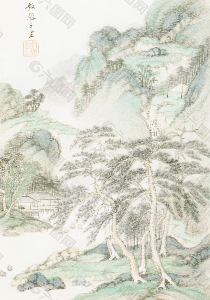 山水畫圖片