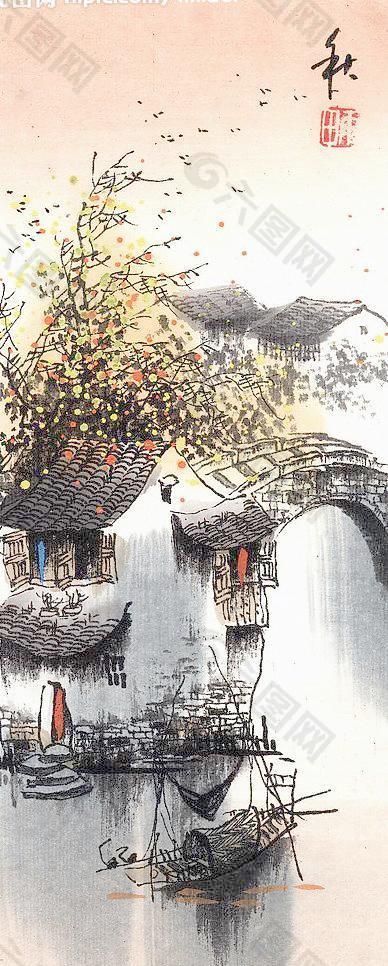 江南四季秋圖片