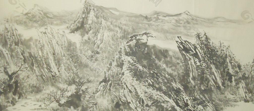 水墨山水圖片