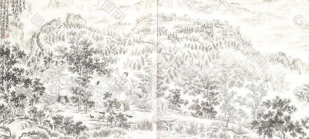 歸園田居圖片