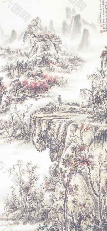 山水畫圖片