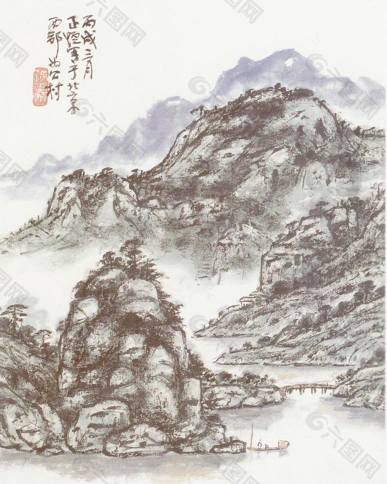 發(fā)棹清溪側(cè)圖片