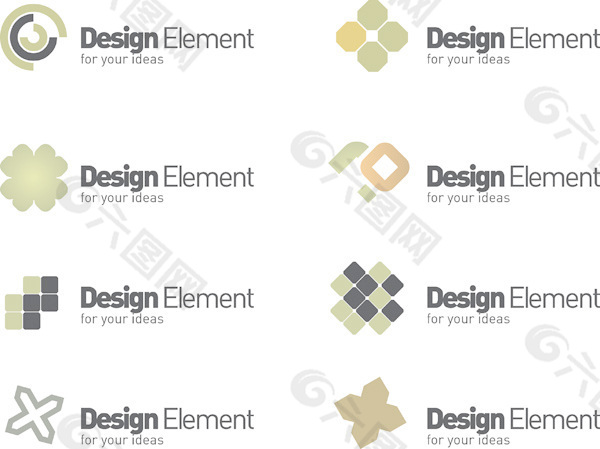 logo模板矢量圖形