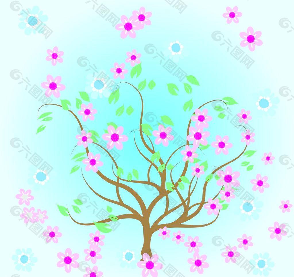 花矢量素材 花模板下圖片