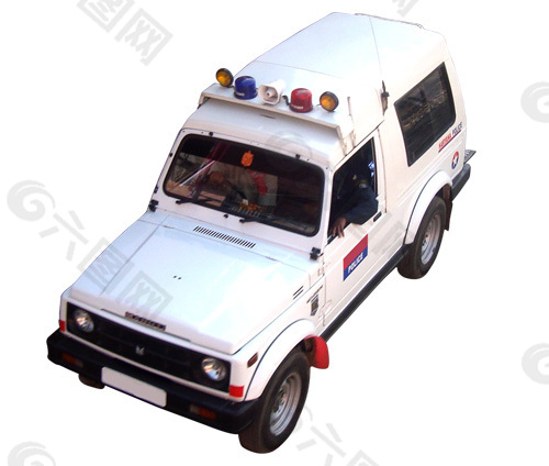 白色警车