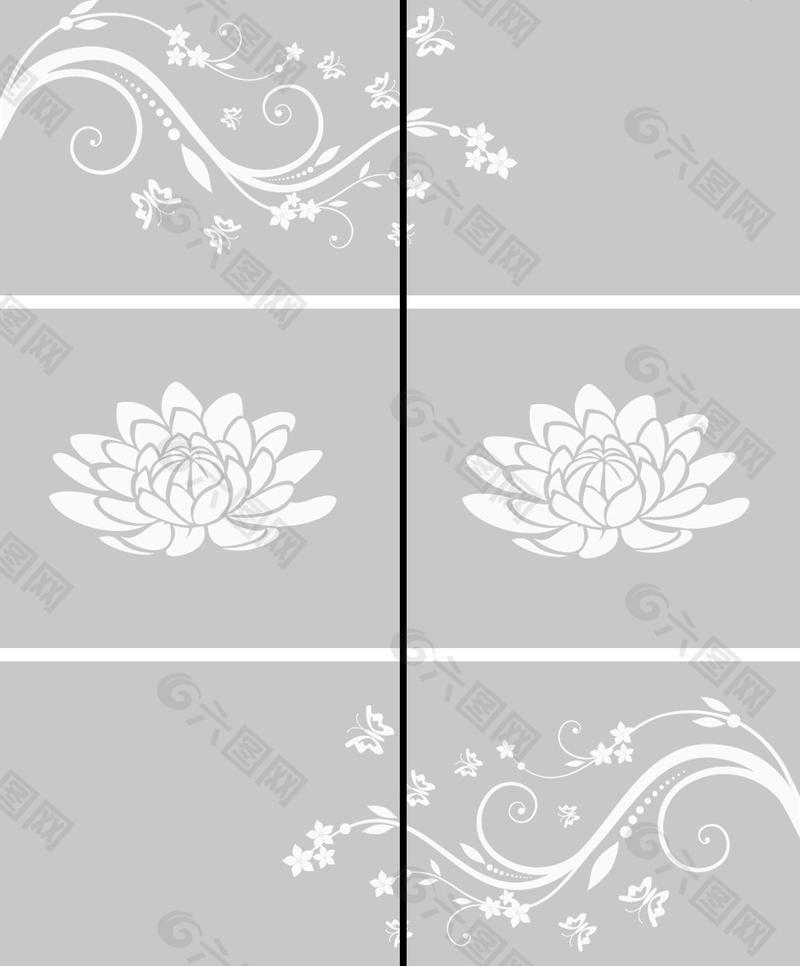 移門(mén)花紋圖片