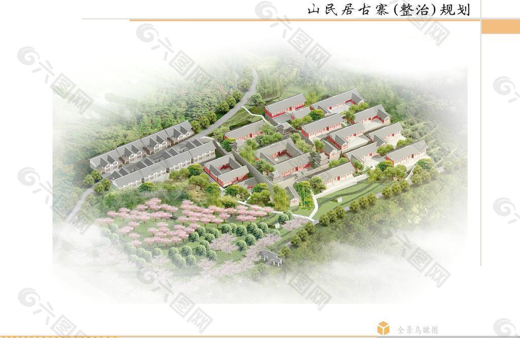 古寨鳥瞰圖圖片