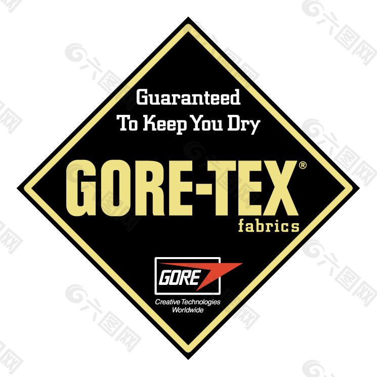 纺织品,纺织面料,面料,矢量戈尔,戈尔的标志,矢量goretex标志,goretex