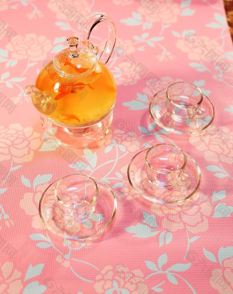 西餐廳花茶圖片