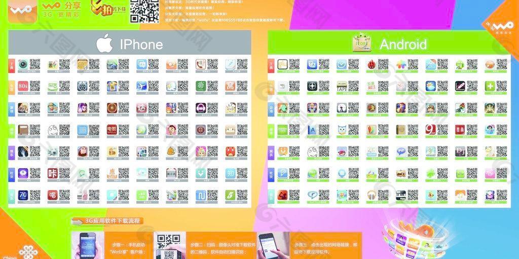 二維碼體驗墻圖片